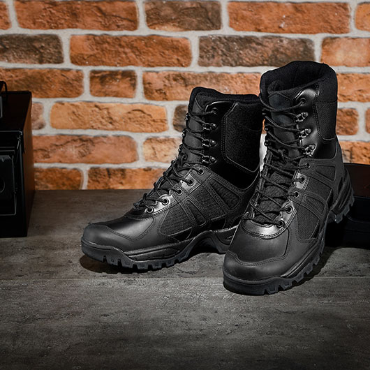 Mil-Tec Einsatzstiefel Generation II schwarz Combat Boots Bild 1