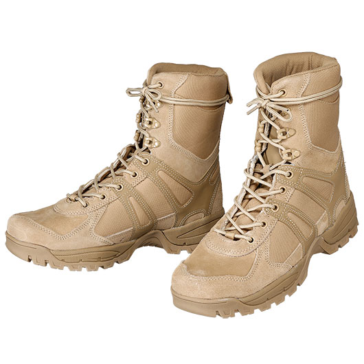Mil-Tec Einsatzstiefel Gen. II, khaki Combat Boots Bild 2