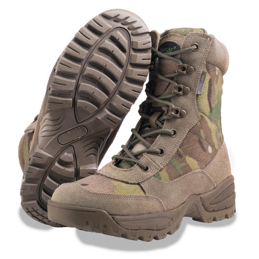 Mil-Tec Tactical Boots mit YKK-Zipper multicam Bild 1