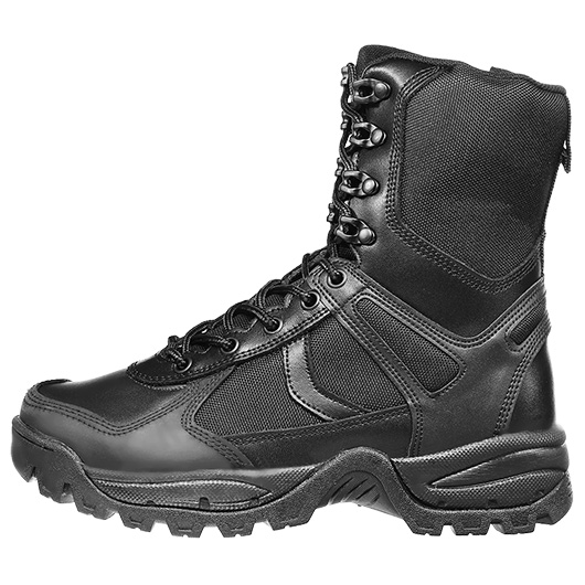 Mil-Tec Stiefel Patrol Zip schwarz