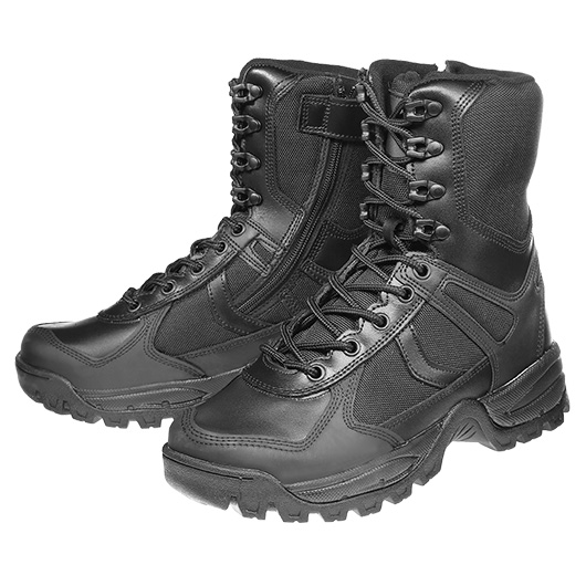 Mil-Tec Stiefel Patrol Zip schwarz Bild 2