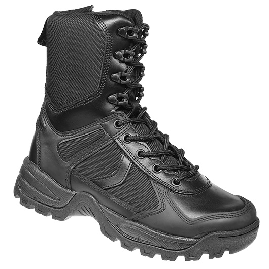 Mil-Tec Stiefel Patrol Zip schwarz Bild 5