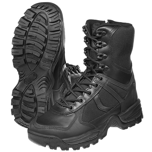 Mil-Tec Stiefel Patrol Zip schwarz Bild 7