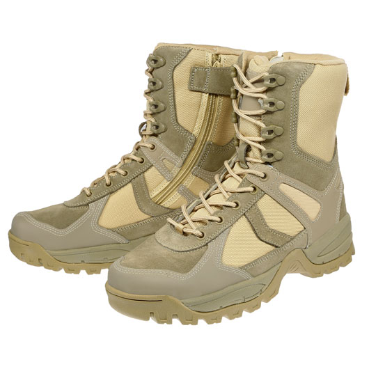 Mil-Tec Stiefel Patrol 1-zip coyote Bild 2