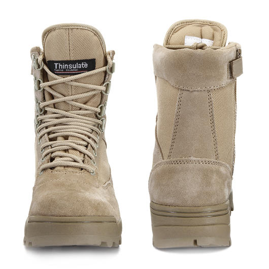 Brandit Stiefel Tactical Boot Zipper camel Bild 4