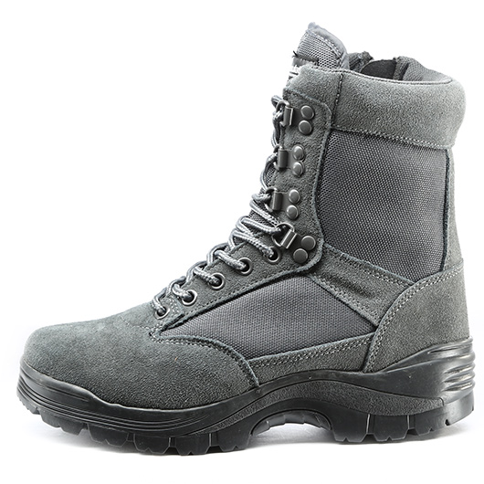 Mil-Tec Stiefel Tactical Boots YKK-Zipper urban grey