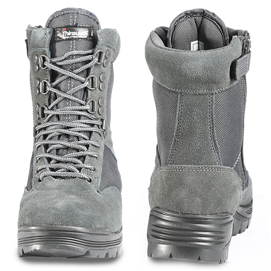 Mil Tec Stiefel Tactical Boots YKK Zipper urban grey kaufen