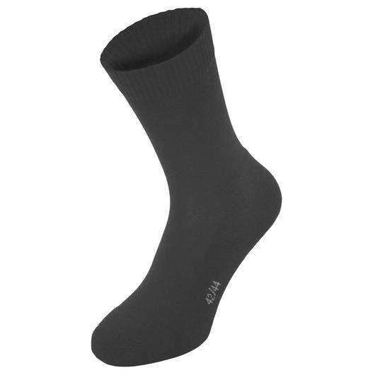 MFH Socken Merino schwarz