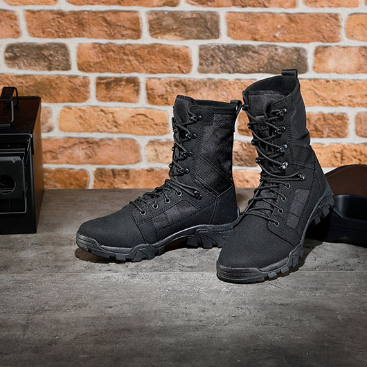 Brandit Allroundstiefel Defense Boot 9-Loch schwarz Bild 1