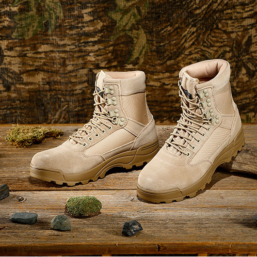 Brandit Stiefel Tactical Boots 9-eye camel Bild 1