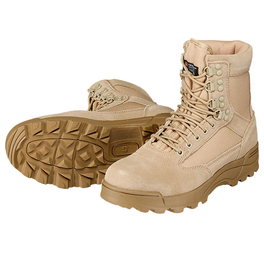 Brandit Stiefel Tactical Boots 9-eye camel Bild 5