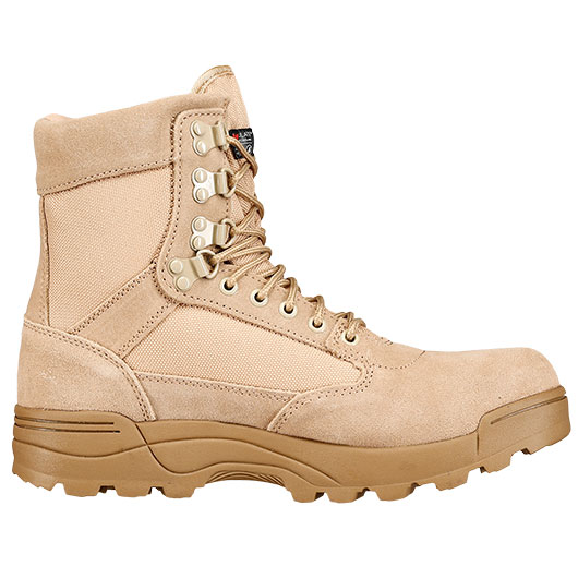 Brandit Stiefel Tactical Boots 9-eye camel Bild 7