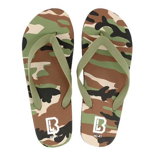 Brandit Beach Flip Flop`s Slipper Woodland Bild 1