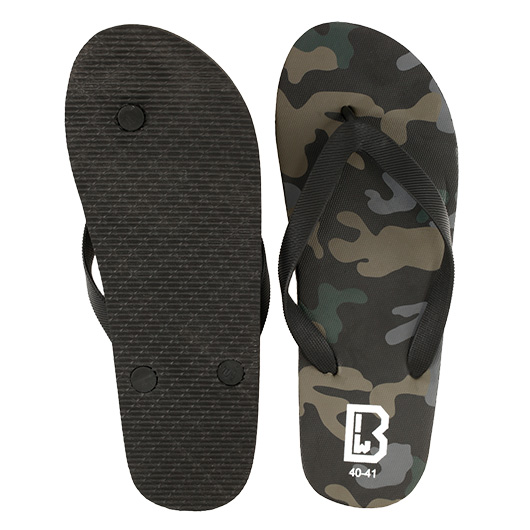 Brandit Beach Slipper Flip Flop`s Darkcamo Bild 2