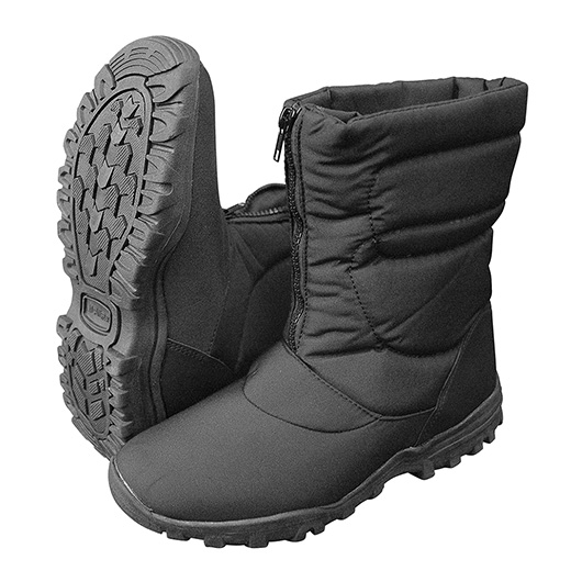 McAllister Thermostiefel Canadian Snow Boot mit Frontzip schwarz