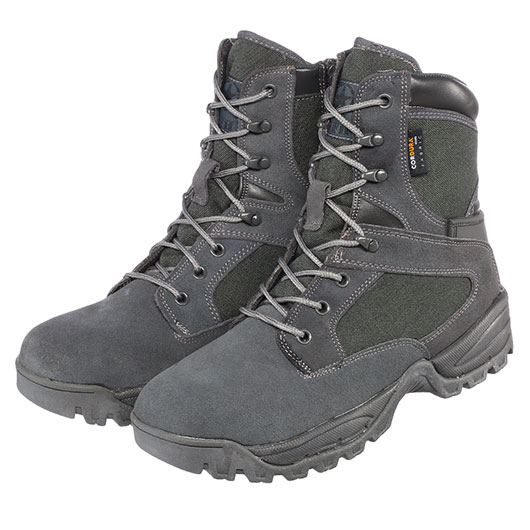 MFH Einsatzstiefel Mission Side Zip Cordura urban grau Bild 1