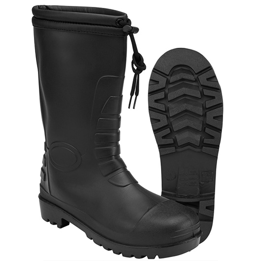 Brandit Gummistiefel Rainboot Winter schwarz