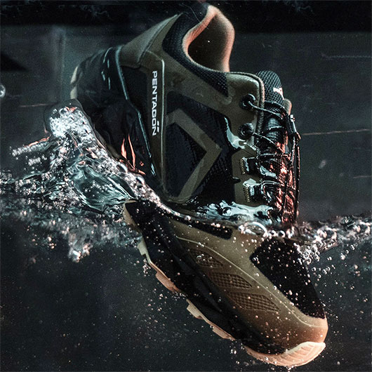 Pentagon Trekkingschuh Kion WP wasserdicht braun/schwarz Bild 1