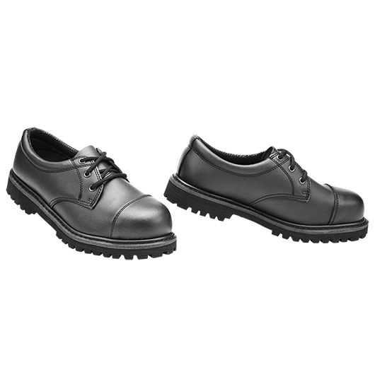 Brandit Halbschuh Vegantom 3 Eyelet schwarz mit Stahlkappe