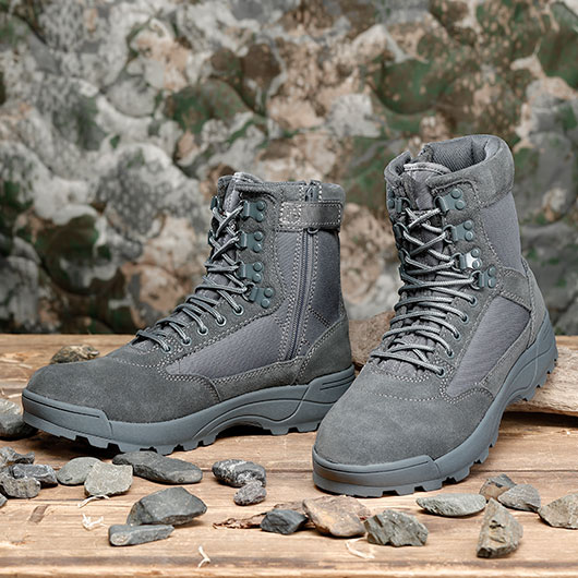 Brandit Stiefel Tactical Boot Zipper anthrazit Bild 1