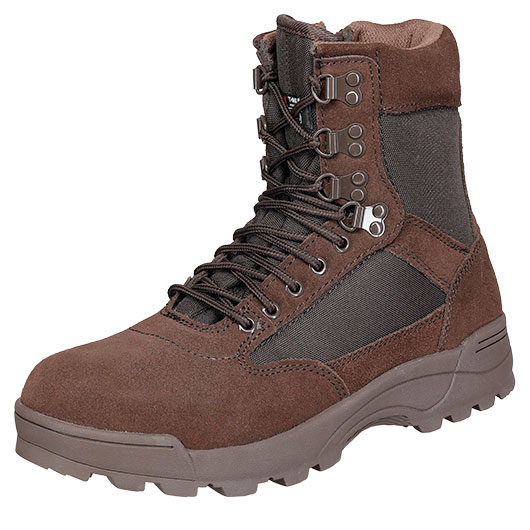 Brandit Stiefel Tactical Boot Zipper braun Bild 2