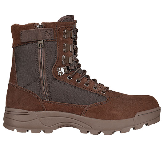 Brandit Stiefel Tactical Boot Zipper braun Bild 4