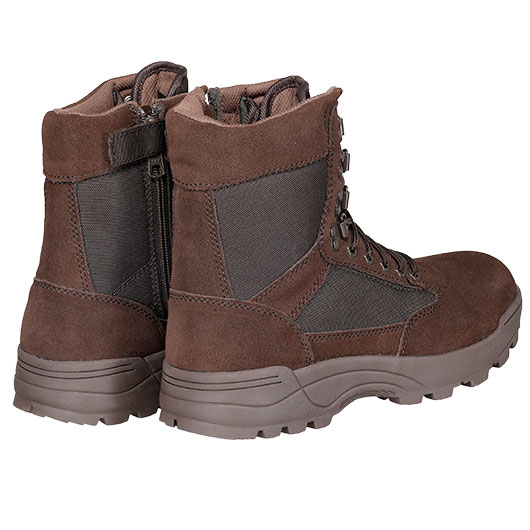 Brandit Stiefel Tactical Boot Zipper braun Bild 6