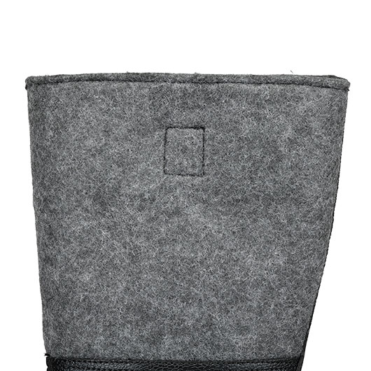 Brandit Knobelbecher Filz Winterstiefel gefttert schwarz-anthrazit Bild 10