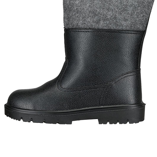 Brandit Knobelbecher Filz Winterstiefel gefttert schwarz-anthrazit Bild 11