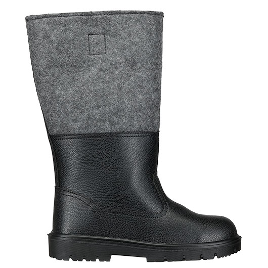 Brandit Knobelbecher Filz Winterstiefel gefttert schwarz-anthrazit Bild 4