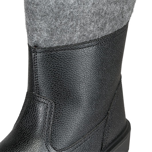 Brandit Knobelbecher Filz Winterstiefel gefttert schwarz-anthrazit Bild 9