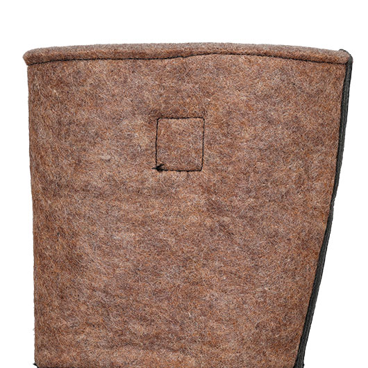 Brandit Knobelbecher Filz Winterstiefel gefttert schwarz-braun Bild 10