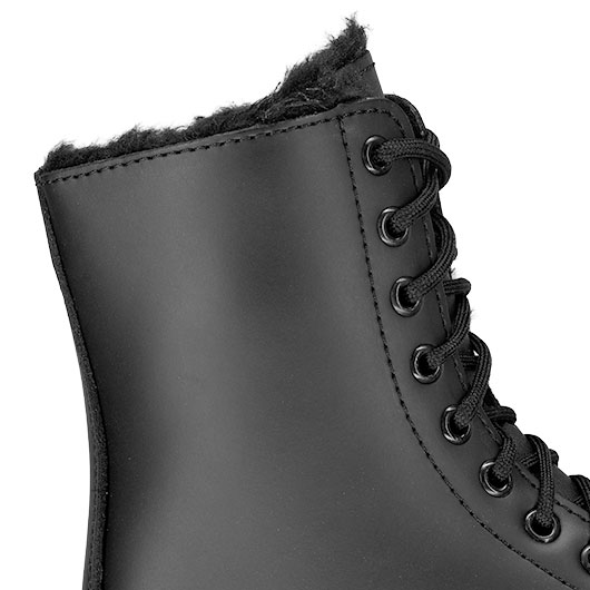 Brandit Stiefel Phantom Fur Liner 10 Eye Boot schwarz Bild 10