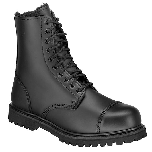 Brandit Stiefel Phantom Fur Liner 10 Eye Boot schwarz Bild 3