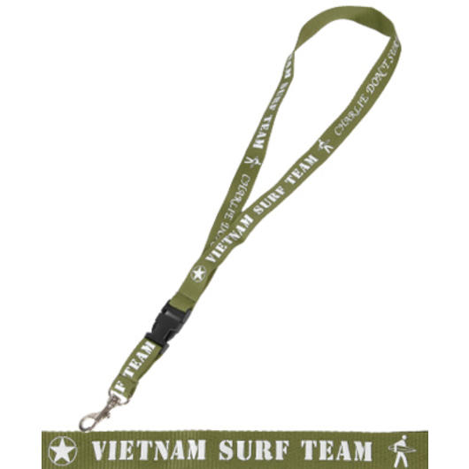 Schlsselband Vietnam Surf Team - Charlie don't Surf