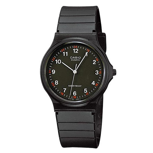 Casio Collection MQ24 Armbanduhr, schwarz