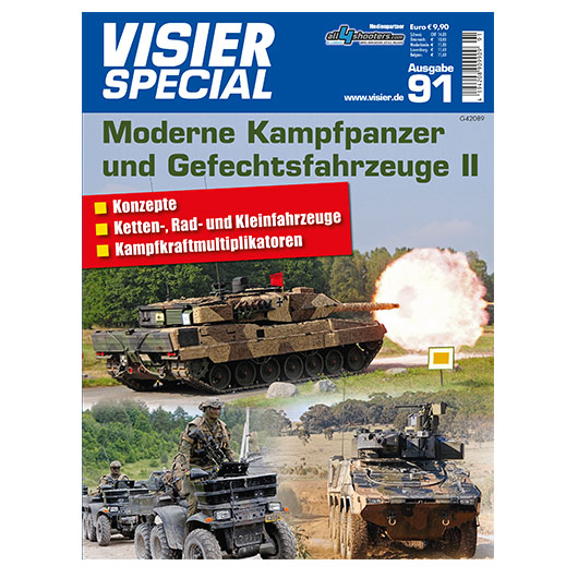 Visier Special - Moderne Kampfpanzer und Gefechtsfahrzeuge II Ausgabe 91