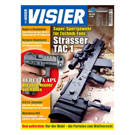 Visier - Das internationale Waffenmagazin 08/2017