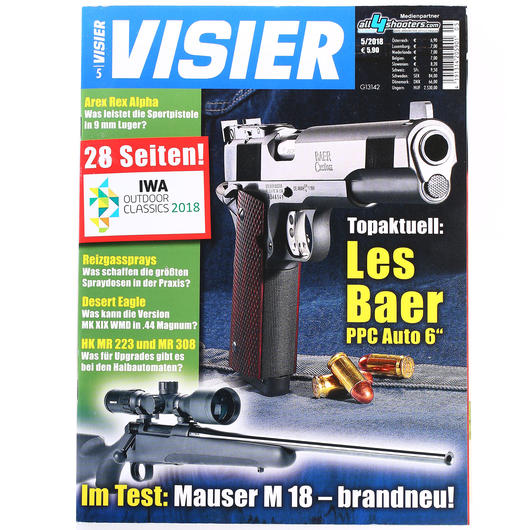 Visier - Das internationale Waffenmagazin 05/2018