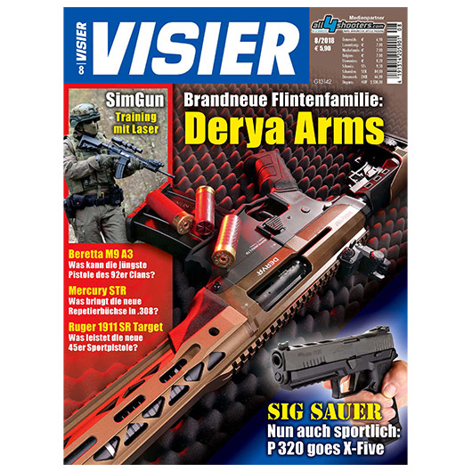 Visier - Das internationale Waffenmagazin 08/2018