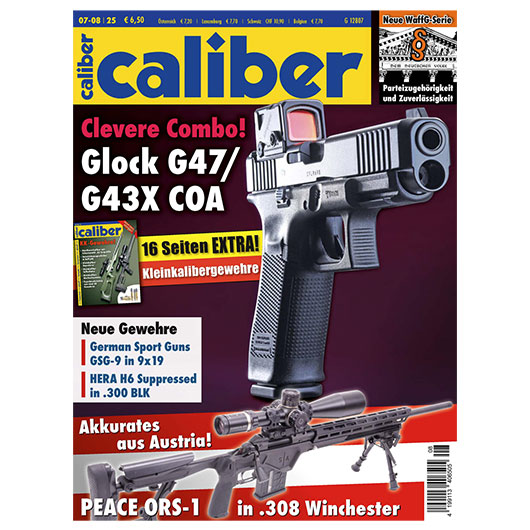 Zeitschrift Caliber 07+08 2025
