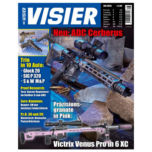 Visier - Das internationale Waffenmagazin 8/2025