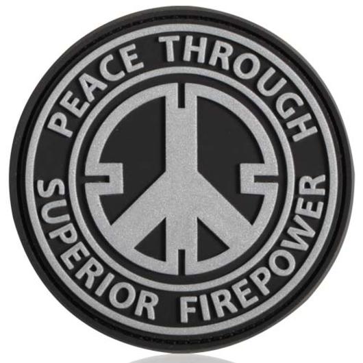 3D Rubber Patch Peace SWAT