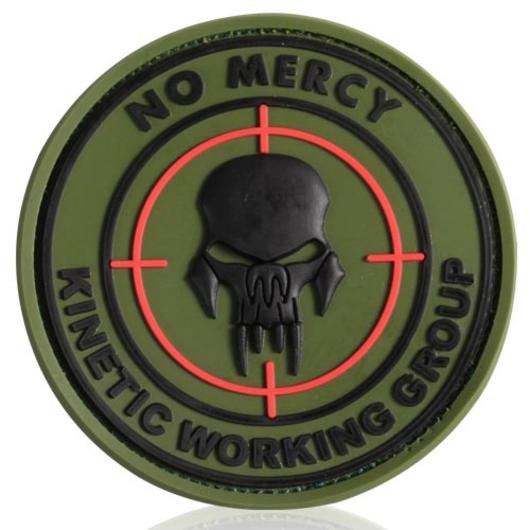 3D Rubber Patch mit Klettflche No mercy forest