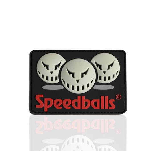3D Rubber Patch Speedballs 3 Gesichter