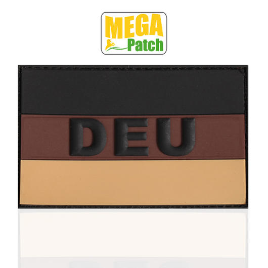 3D Rubber Patch Deutschland DEU desert 8 x 5 cm