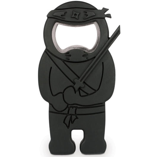 Ninja Flaschenffner schwarz