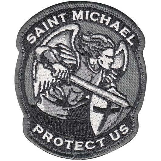 Mil-Spec Monkey Patch mit Klettflche Saint Michael Modern swat