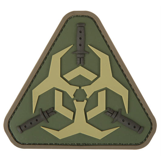 Mil-Spec Monkey 3D Rubber Patch mit Klettflche Outbreak Response multicam