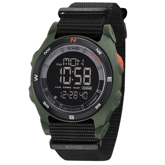 KHS Armbanduhr Sentinel DC oliv mit Natotextilband